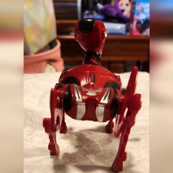 WowWee Robot Dog Wind Up Toy 2005 Red - Picture 7 of 7